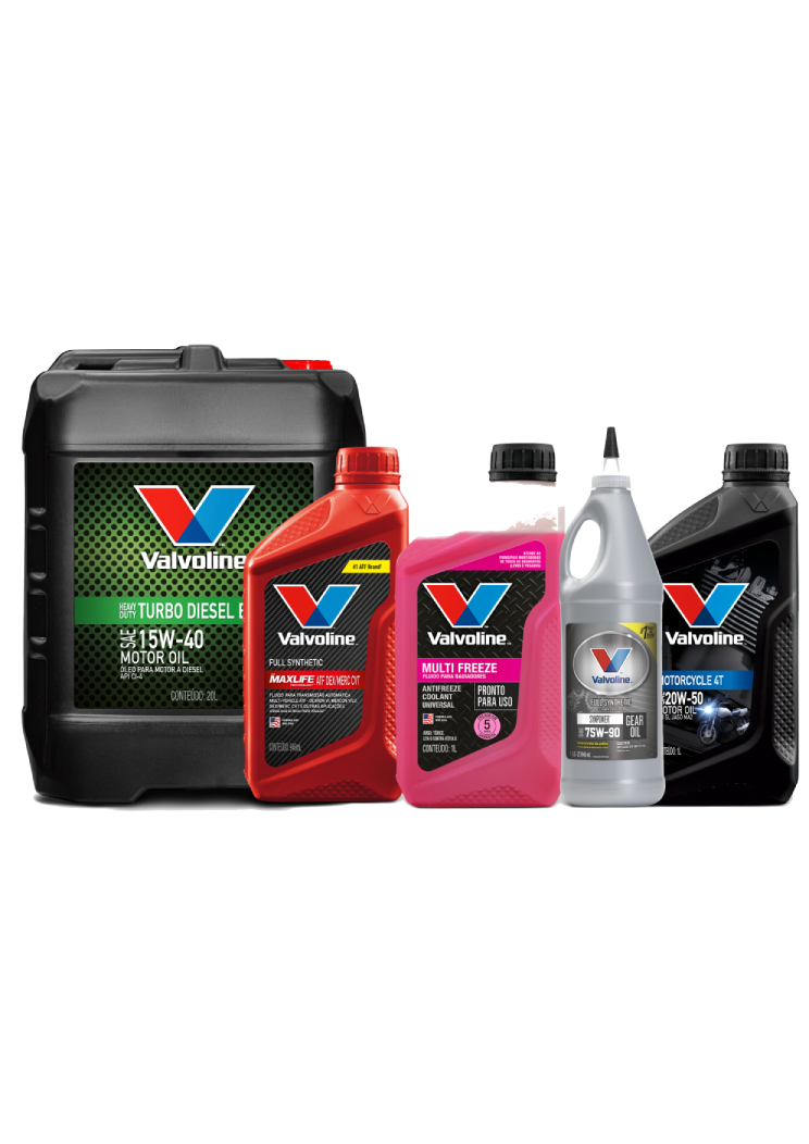 Linha de produtos Valvoline
